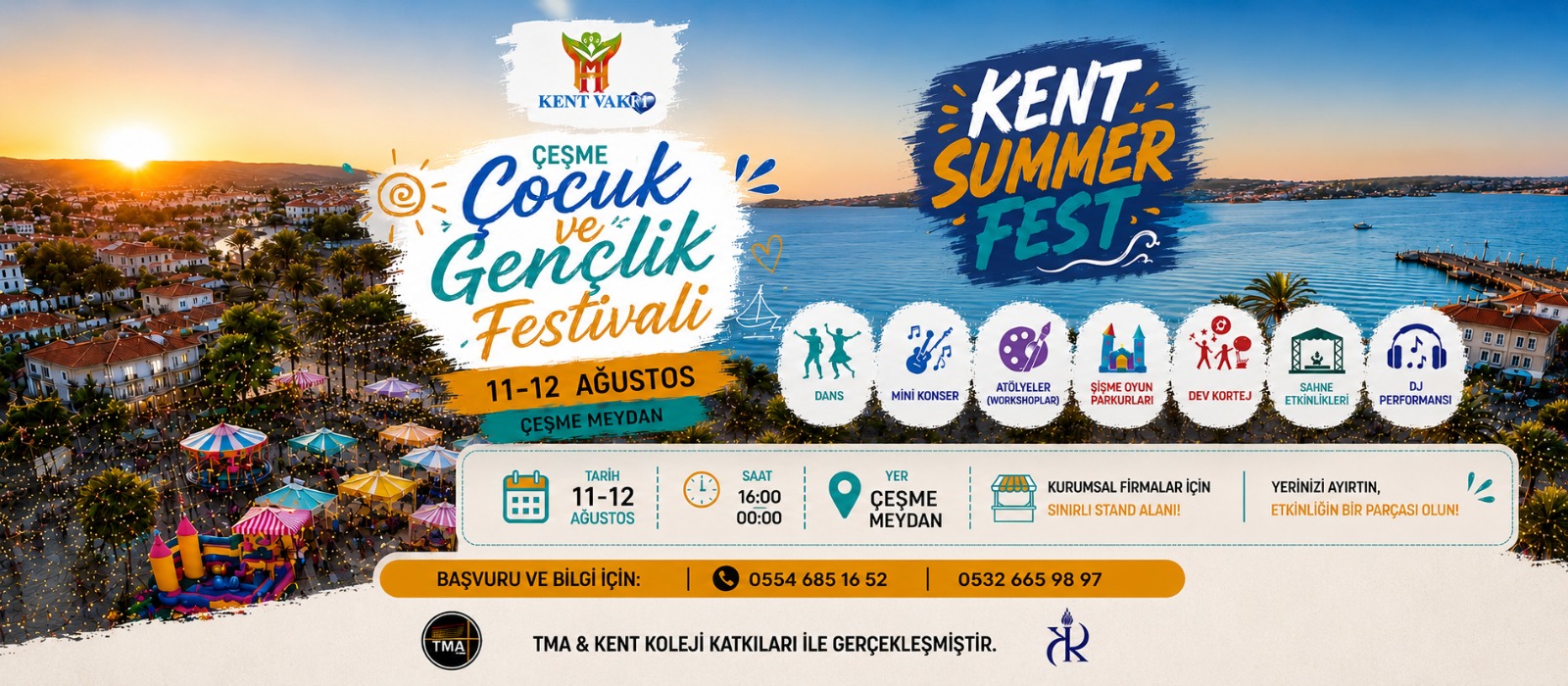Çeşme Çocuk ve Gençlik Festivali Başlıyor!